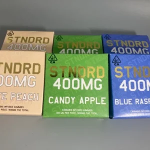 STNDRD CANNABIS INFUSED GUMMIES – 400MG