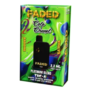 FADED PLATINUM BLEND THC-A 8.8ML DISPOSABLES | COCO CHANEL