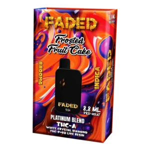 FADED PLATINUM BLEND THC-A 8.8ML DISPOSABLES | FLORA D'EXPLORA