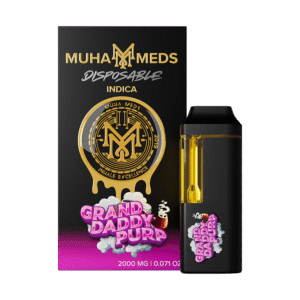 Muha Meds Grand Daddy Purp 2g disposable vape USA
