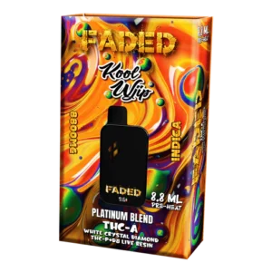 FADED PLATINUM BLEND THC-A 8.8ML DISPOSABLES | KOOL WHIP