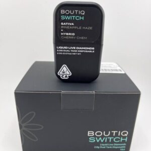 Boutiq SWITCH – Liquid Live Diamond – PineApple Haze + Cherry Chem